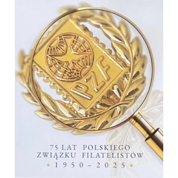 Folder 5480A 75 lecie Polskiego Związku Filatelistów -